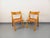 Vintage Folding Pine Chairs, 1980s, Set of 2 For Sale - Image 11 of 18