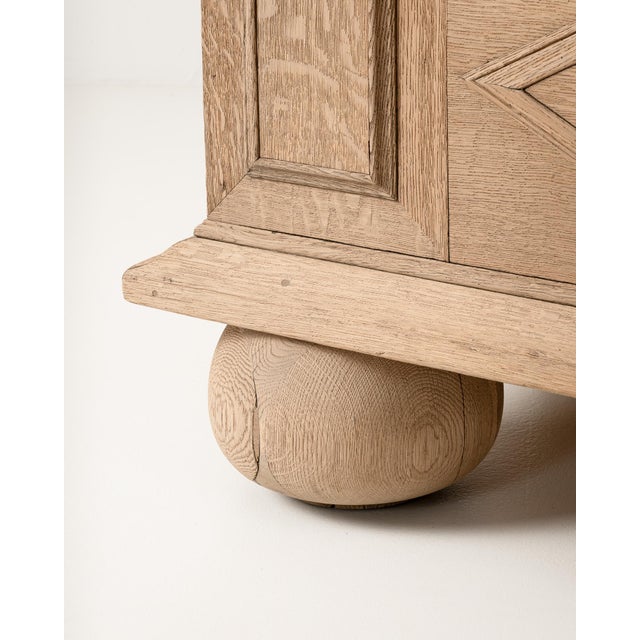 19th Century Oak Baroque Cabinet For Sale - Image 11 of 18