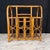 British Style Burnt Bamboo Magazine Rack For Sale - Image 4 of 8