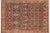 Brown Art Nouveau Imran Pak-Persian Brown/Gold Wool Rug - 8'2'' X 10'2'' For Sale - Image 8 of 9
