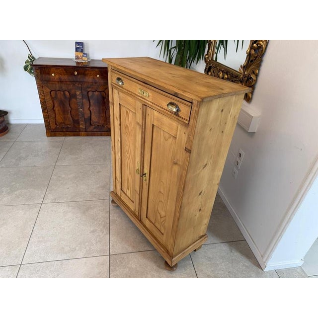 Gründerzeit Vertiko Shop Cabinet in Wood For Sale - Image 6 of 12