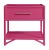 Olympia One-Drawer Nightstand in Hot Pink For Sale In West Palm - Image 6 of 6