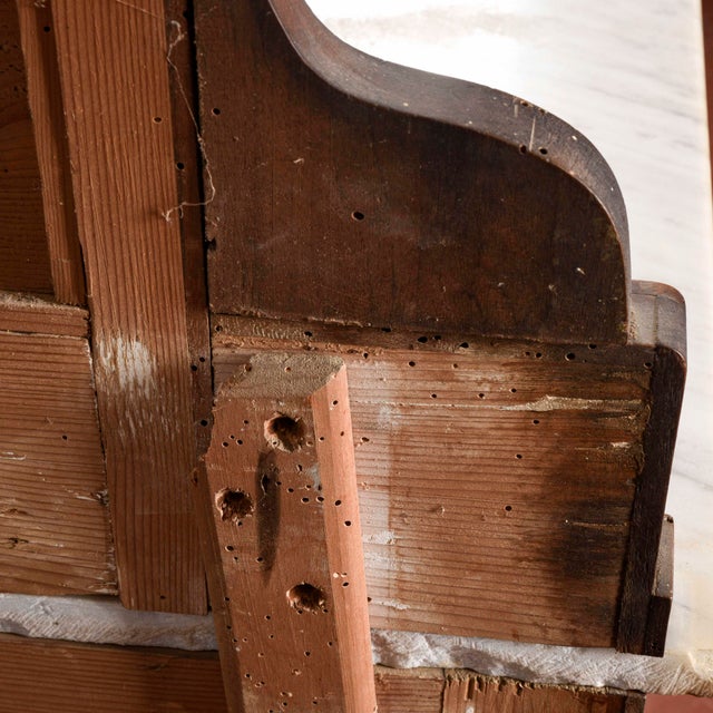 Dressing Table with Mirror and Marble Top For Sale - Image 13 of 18