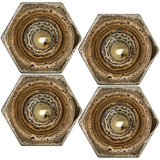 Ceramic Wall Light from Braun, 1970s For Sale