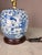 Mid 20th Century Mid 20th Century Blue & White Chinese Style Ginger Jar Porcelain Table Lamp For Sale - Image 5 of 8
