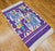 Purple Vintage Southwestern Pictorial Kilim, Handwoven Wool, Pictorial Design, Lavender & Ivory, 3x5 For Sale - Image 8 of 10