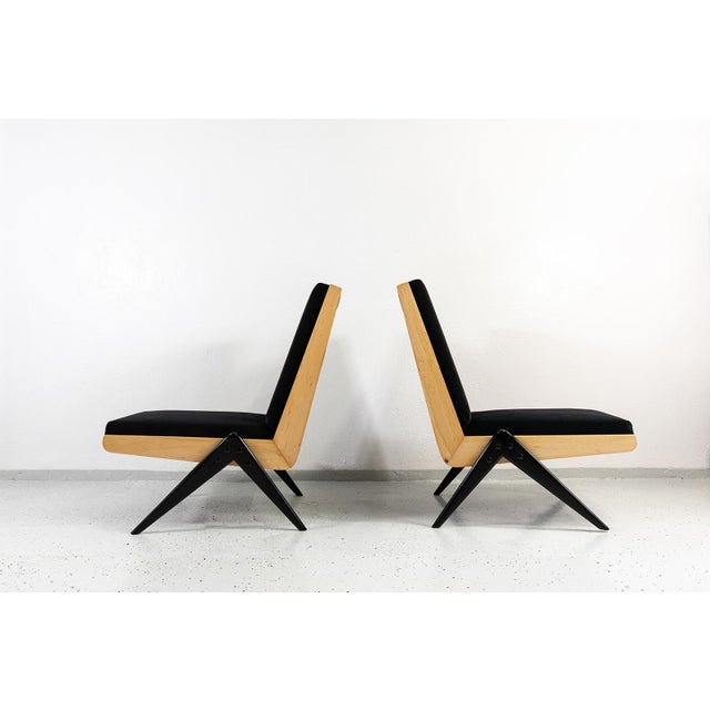 1960s Modern Type 1312 Chairs bfrom Slupskie Furniture Factory, Poland, 1960s, Set of 2 For Sale - Image 5 of 18
