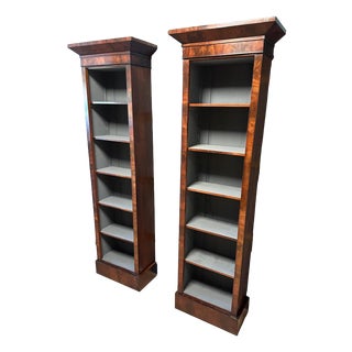 Open Bookcases, 1890s, Set of 2 For Sale