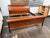 Art Deco Eastern King Size Lee Weitzman Elysia Style Figured Wood Sleigh Bed Frame For Sale - Image 3 of 12