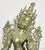 1900 - 1909 Antique Nepalese Green Tara Brass Sculpture For Sale - Image 5 of 12