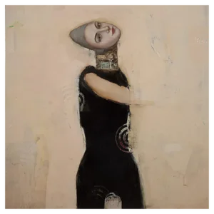Michele Mikesell, Mis en Scene, Oil on Canvas, 2021