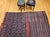 Vintage Turkish Kilim Rug, Handwoven Wool, Geometric Pattern, Indigo Blue & Rust-Red, 5x8 For Sale - Image 4 of 13