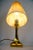 Art Deco Table Lamp with Fabric Shade, 1920s For Sale - Image 3 of 10
