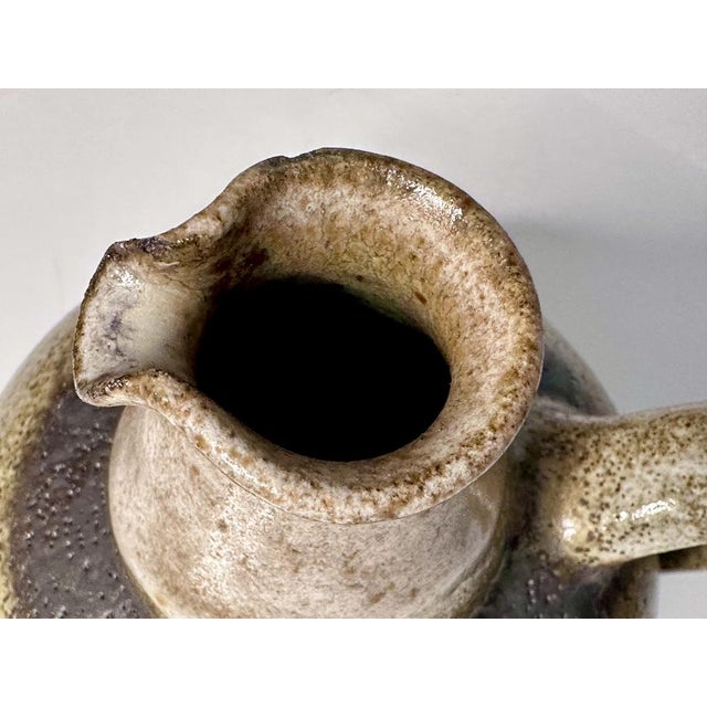 Modernist Studio Ceramic Art Jug Vase from Helma Klett, Germany, 1960s For Sale - Image 15 of 16