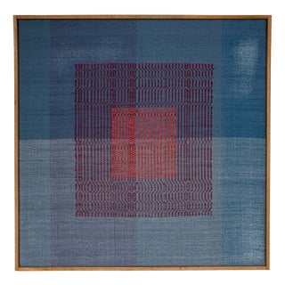 Flag No. 26 Handwoven Tapestry by Susanna Costantini For Sale