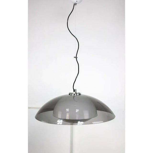 Vintage PDD Lore Lorence Ceiling Lamp by Luigi Massoni for Guzzini For Sale - Image 11 of 12