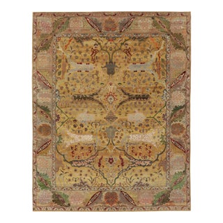 Rug & Kilim's Oversized Persian Garden Design Rug With Colorful Floral Vinery For Sale
