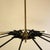 Mid-Century Brass & Black Metal Ceiling Lamp by Oscar Torlasco for Lumi, in Good conditions. Designed 1950 to 1959 I have...