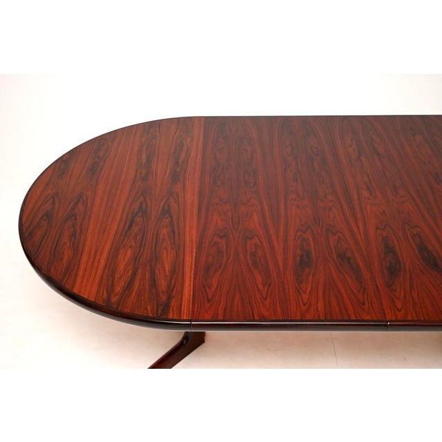 Wood Vintage Danish Extending Dining Table, 1960s For Sale - Image 7 of 13