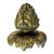 Large Antique 19th Century French Belle Epoque Louis XVI Style Gilt Bronze Berry Finial For Sale