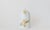1980s Vintage Bjorn Wiinblad for Rosenthal Covered Gold & White Porcelain Bowl For Sale - Image 12 of 12