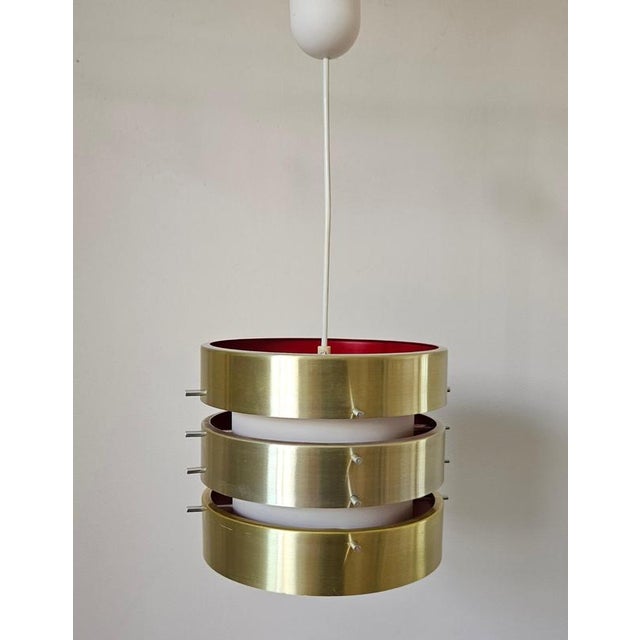 Mid-Century Pandant in style of Jo Hammerborg, Denmark, 1970s For Sale - Image 9 of 15