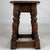19th Century Antique English Joined Oak Stool For Sale - Image 4 of 11