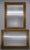 Pair of Vintage French Mirrors — Napoleon III Inspired, Navy and Gilt Scrollwork, Mid 20th Century For Sale In Austin - Image 6 of 7