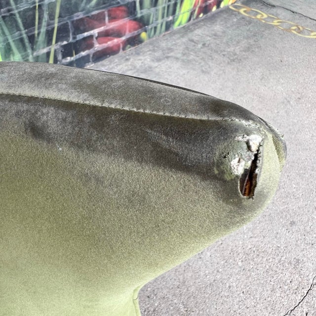 Karpen of California Wing Back Lounge Chair – For Reupholstery For Sale - Image 10 of 11