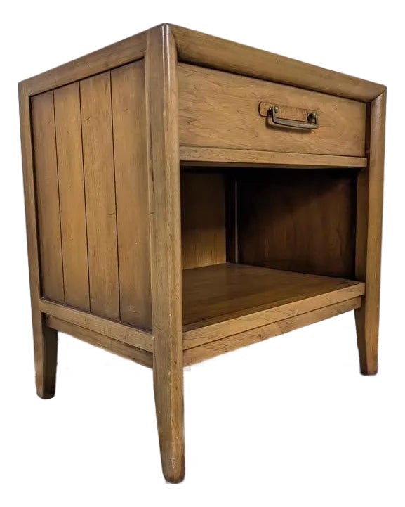 1960s Meridian Collection Single Drawer Nightstand by Drexel