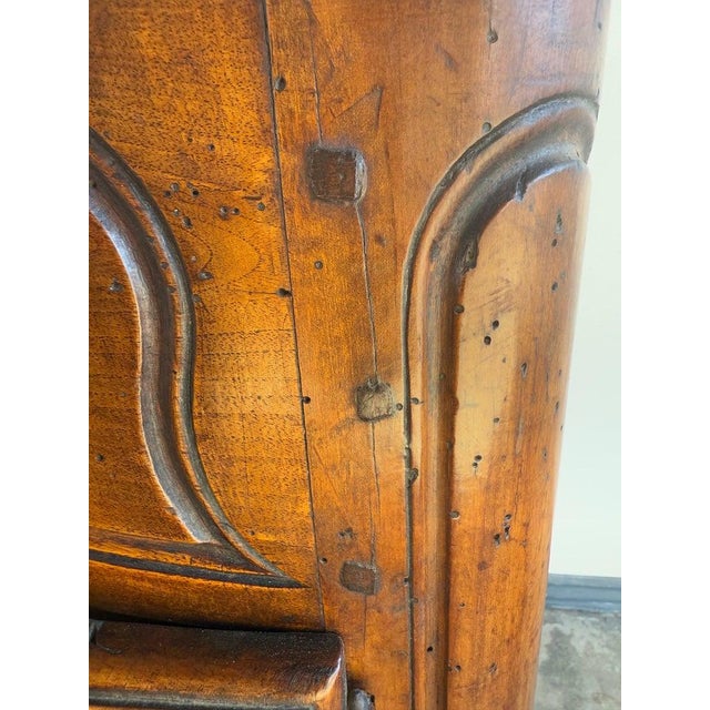 Brown 18th Century French Provincial Buffet, Solid Walnut, Louis XV Style For Sale - Image 8 of 18