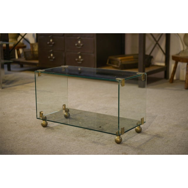 Glass Coffee Table from Roche Bobois, 1960s For Sale - Image 10 of 10