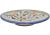 Blue Late 19th Century Blue & Orange Patterned Moorish Ceramic Plate For Sale - Image 8 of 8