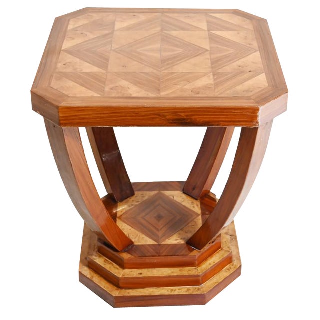 Vintage Art Deco Side Table For Sale