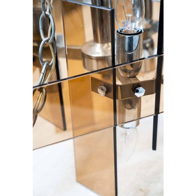 Orange Glass Ceiling Lamps, 1970s, Set of 2 For Sale - Image 10 of 15