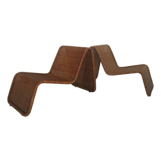 Bamboo Hestra Chairs from Ikea, Sweden, 1980s, Set of 2 For Sale