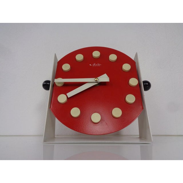 Adjustable Junghans Studio 2000 Pop Art Table Clock, 1970s For Sale - Image 17 of 17