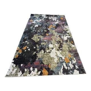 8ft 6in × 11ft 7in Oriental Weavers Evolution Area Rug, Navy/Green For Sale