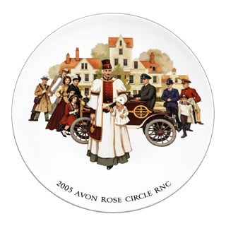 Avon 2006 Rose Circle Achievement Award Plate, New in Box For Sale