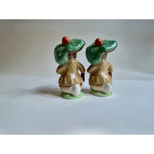 Pair Beswick "Benjamin Bunny" Porcelain Figurines, C. 1970's For Sale - Image 13 of 18