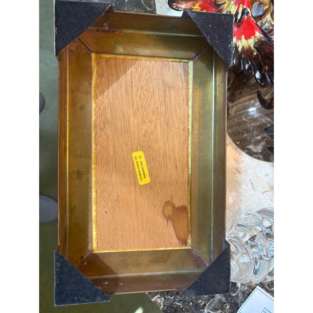 1980s Chapman Brass Box With Whippet Handles For Sale - Image 13 of 16