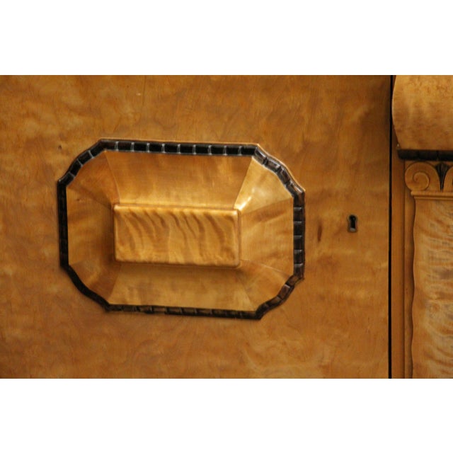 Antique Biedermeier Maple Pass Through Sideboard For Sale - Image 4 of 13