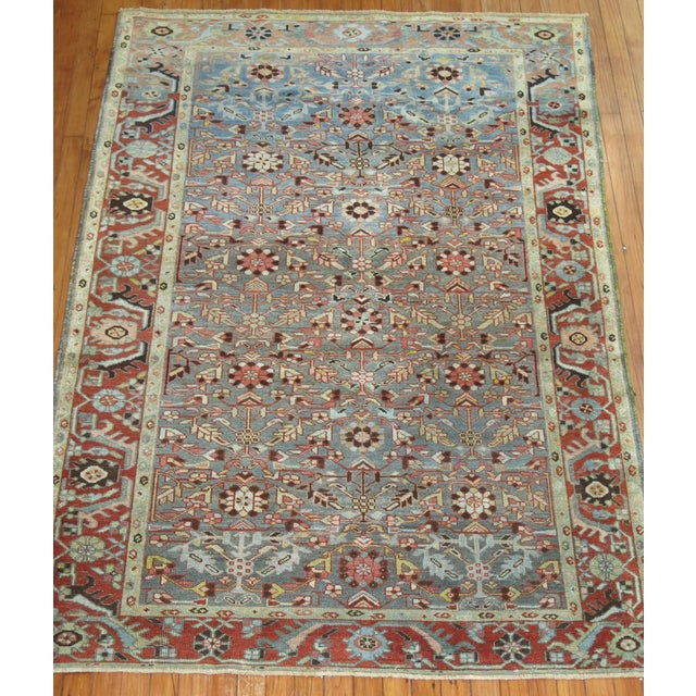 Antique Zabihi Collection Persian Malayer Rug For Sale In New York - Image 6 of 6