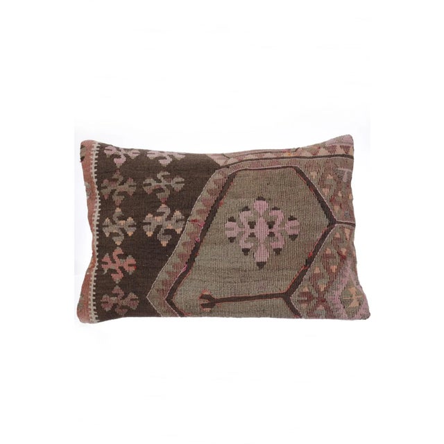 Decorative Kilim Pillow Cover For Sale - Image 4 of 4