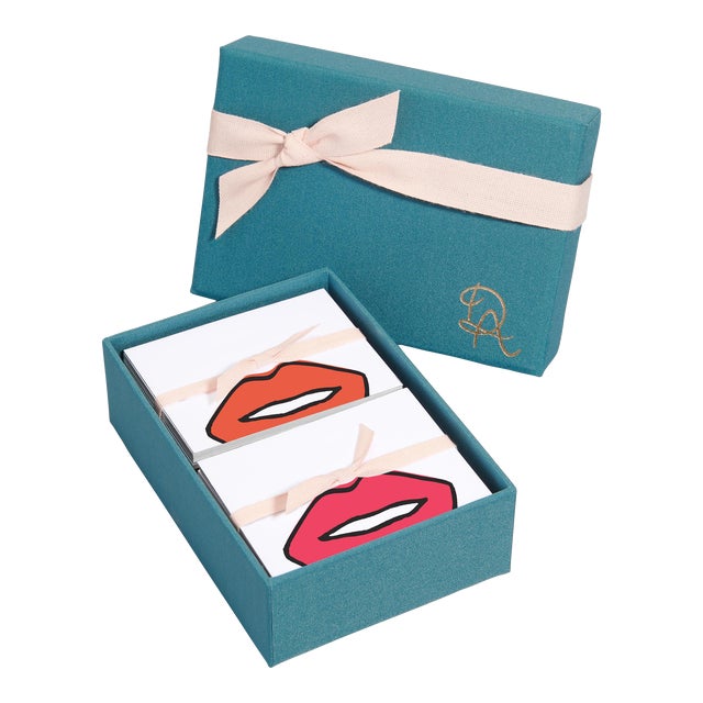 Dear Annabelle Lip Service Place Cards - Set of 24 For Sale