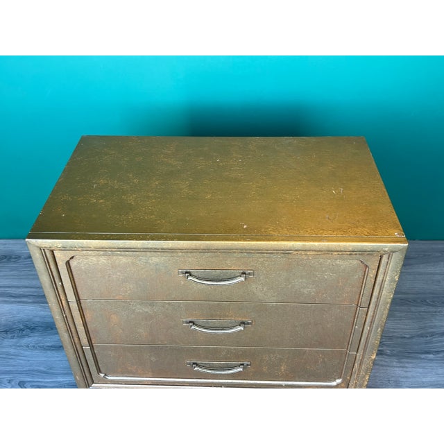 Late 20th Century Late 20th Century Walnut Chest of Drawers Tjo For Sale - Image 5 of 14