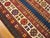 Late 19th Century 1880s Multicolor Geometric Tribal Antique Caucasian-Talish Rug 3'7" X 7'6" Handknotted Wool Carpet For Sale - Image 5 of 5