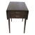 1980s Henkel Harris Black Cherry Drop-Leaf Side Table For Sale