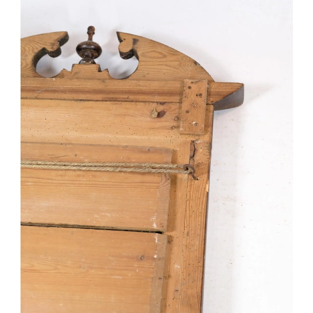 Mahogany Mirror, Denmark, 1880s For Sale - Image 11 of 12