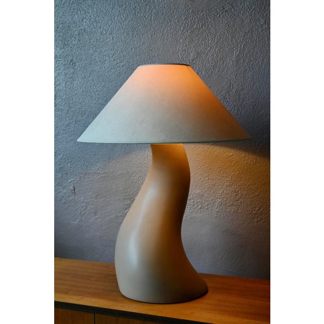 Ceramic Earthenware Table Lamp by Jacques Molin for Charolles, 1970s For Sale - Image 7 of 16